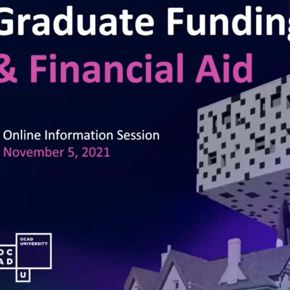 Graduate Funding & Financial Aid Online Information Session